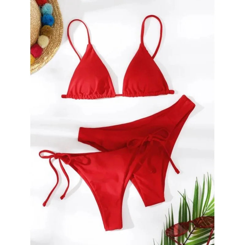Sexy 3‑Piece Bikini Set