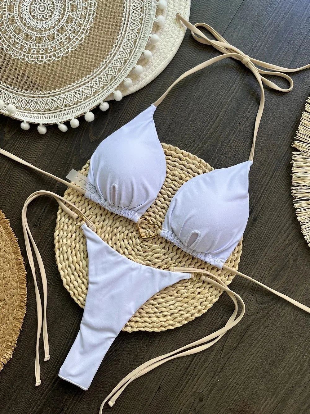 Sexy Halter Triangle Bikini