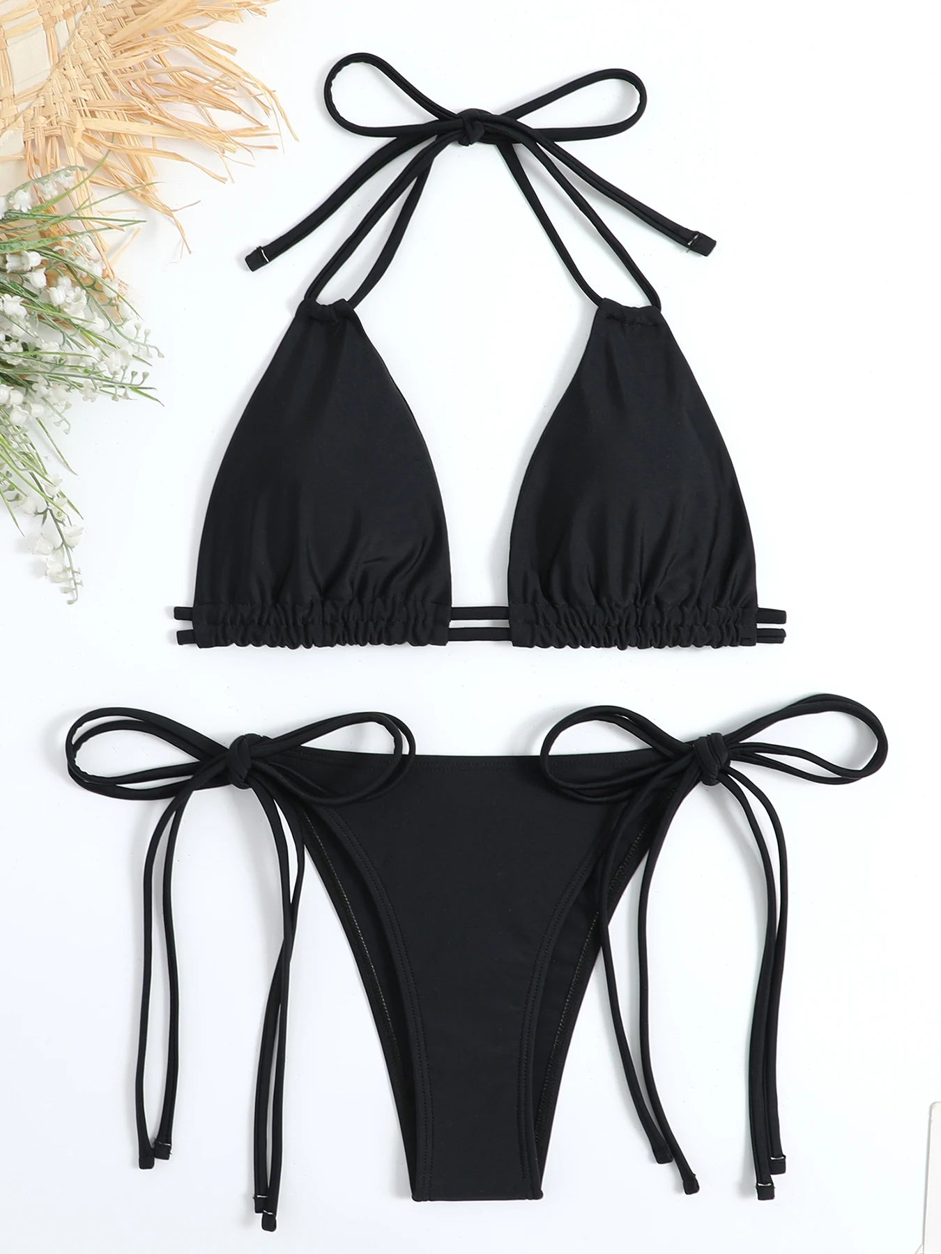 Sexy Bandage Halter Bikini