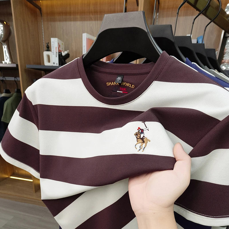 Round‑Neck Short‑Sleeve T‑Shirt