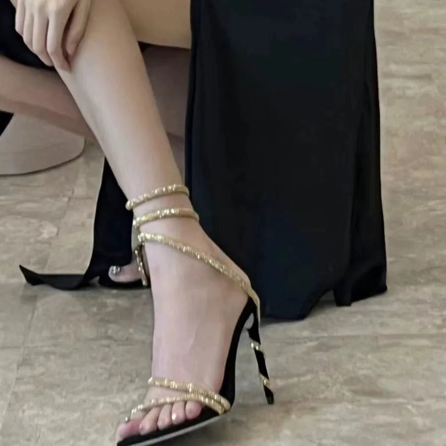 African Woman Shoe Branded Pumps Casual Heels Sweet Peep Toe Nude 2025 Roman Style Sexy Sandals Burgundy Fashion Orange Comforta