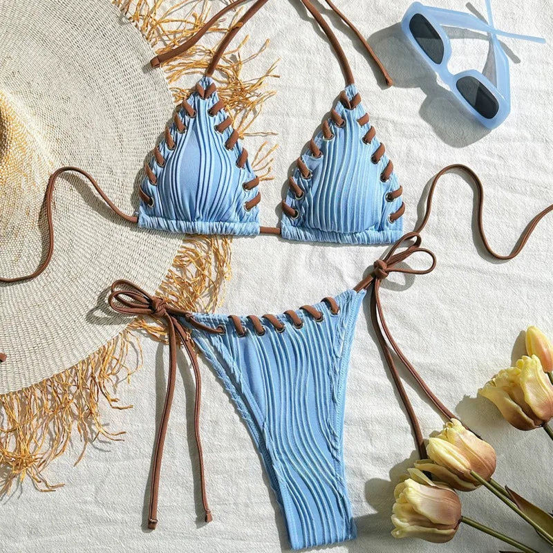 Push‑Up Brazilian Bikini Set