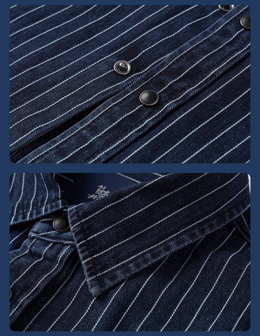 SIMWOOD Oversize Denim Shirt
