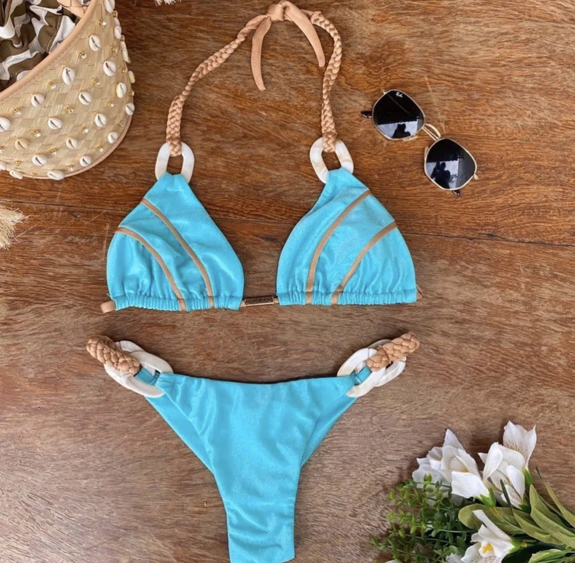 Beach Holiday Two‑Piece Swimwear