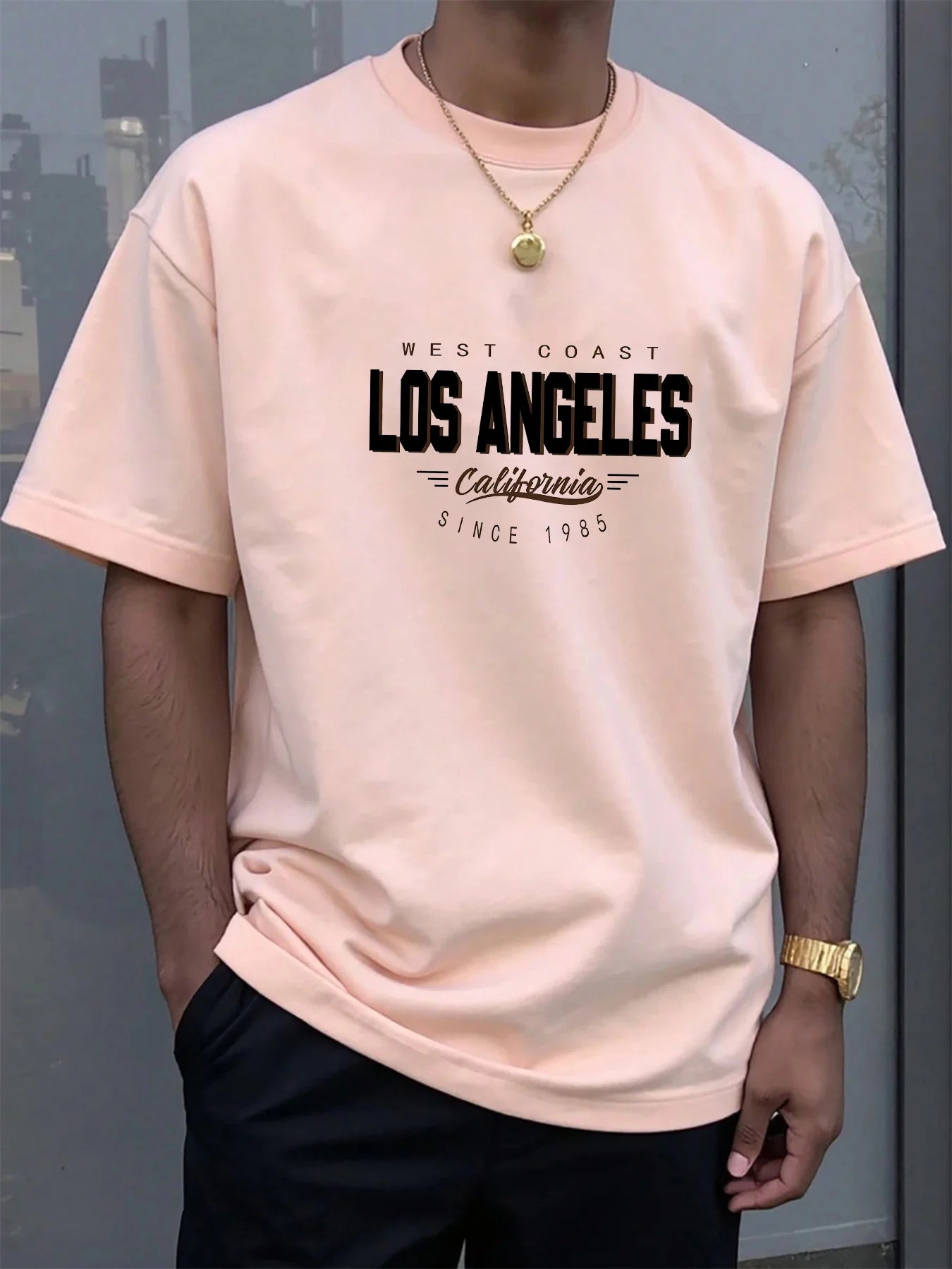 Los Angeles Letter T‑Shirt