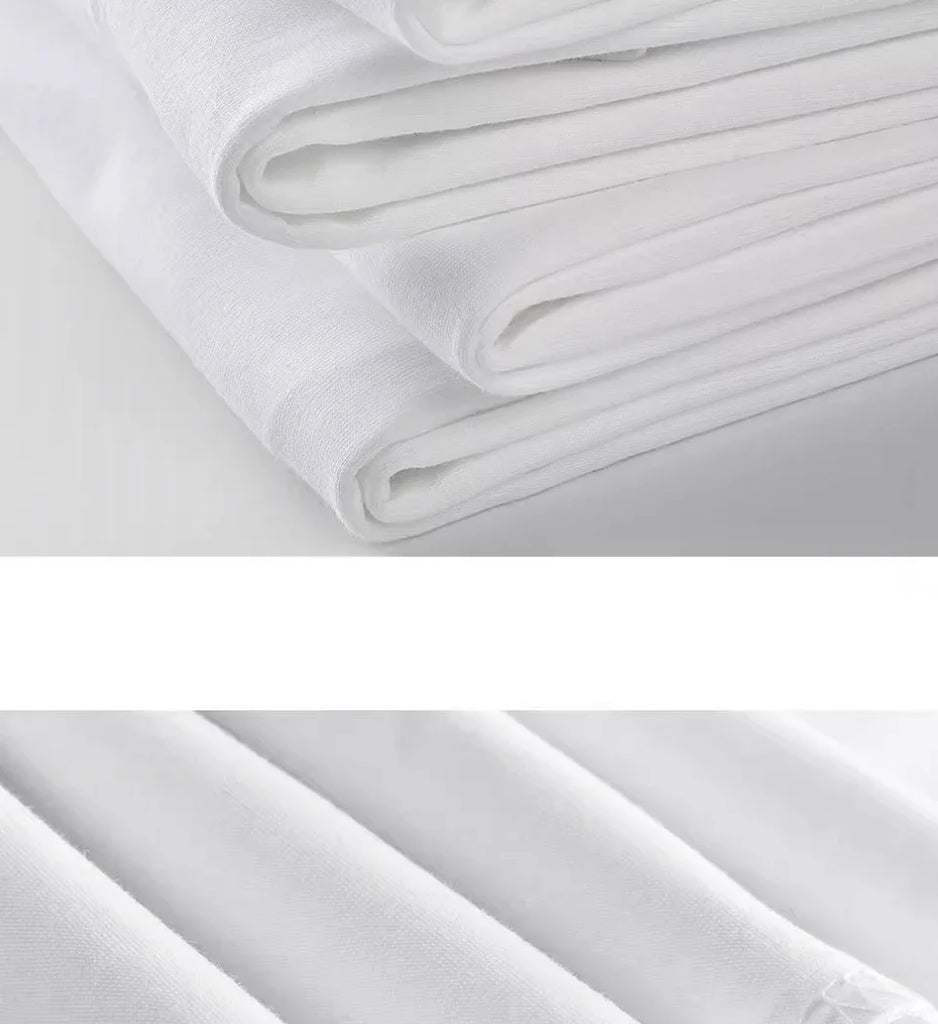 100% Cotton Men’s T‑Shirt | High‑End Breathable Summer Casual Round Neck Tee