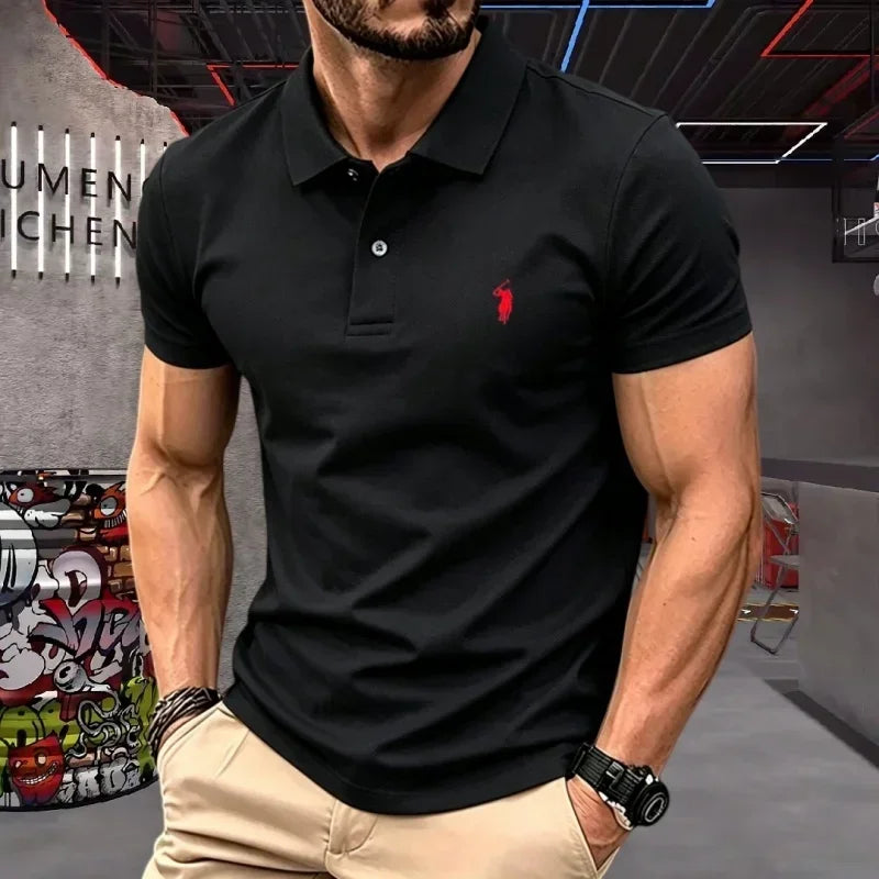 Men’s 100% Pure Cotton Luxury Polo Shirt
