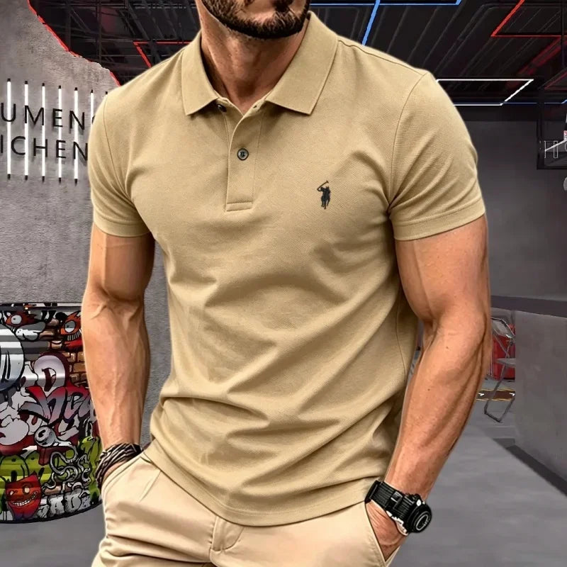 Men’s 100% Pure Cotton Luxury Polo Shirt