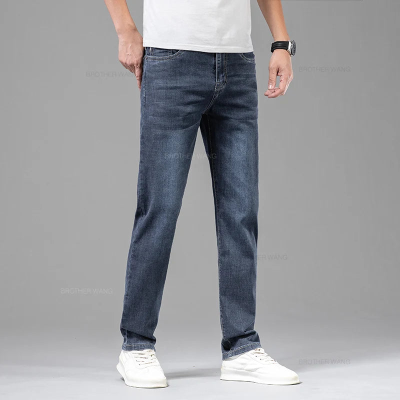 Summer Thin Straight Jeans