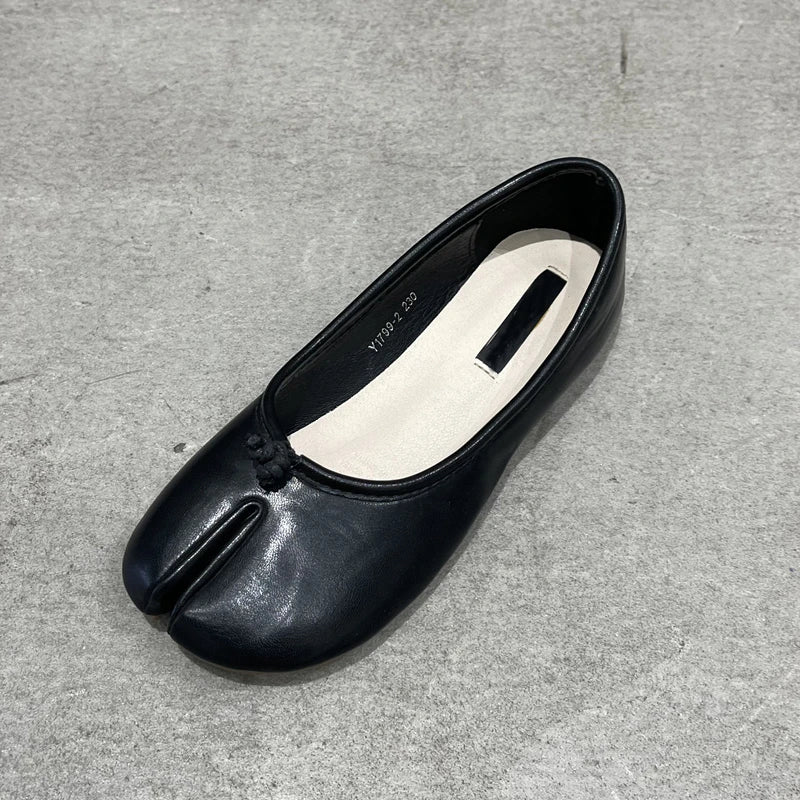 SUOJIALUN Autumn Ballerina Flats