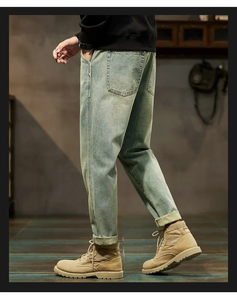 Loose Harem Denim Pants