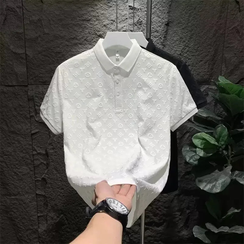 Hollow Polo Shirt