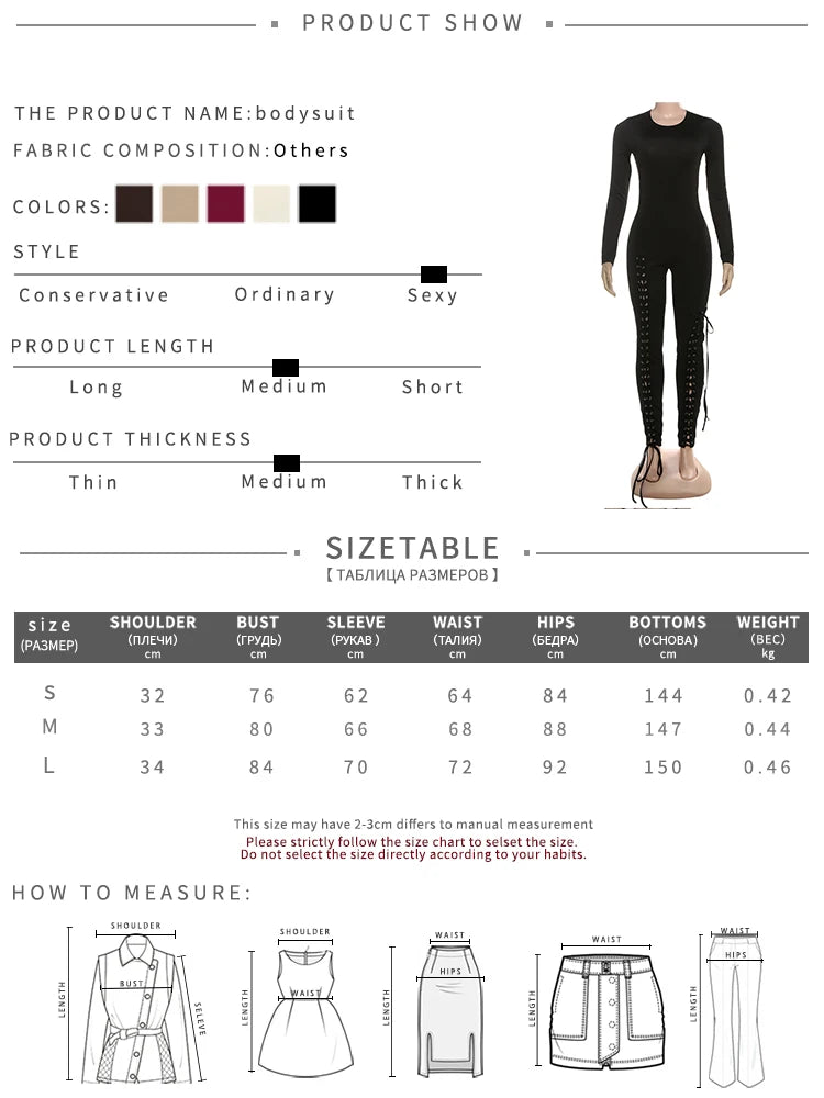 Nibber Women’s Cross‑Bandage Tassel Jumpsuit