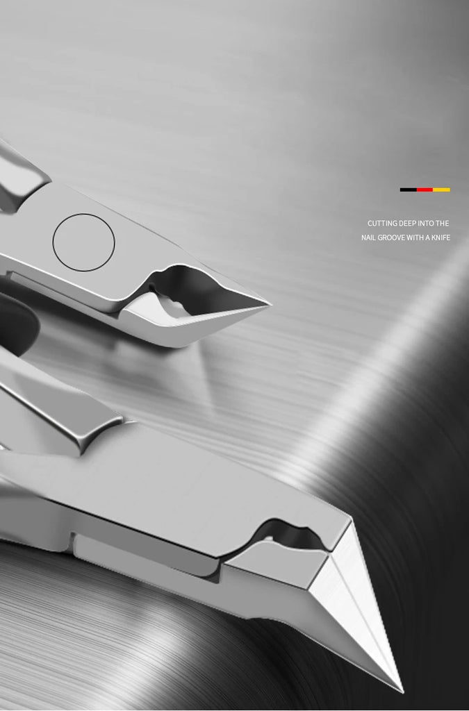 Professional Sharp Toenail & Cuticle Nipper – Precision Ingrown Nail Clipper & Dead Skin Remover