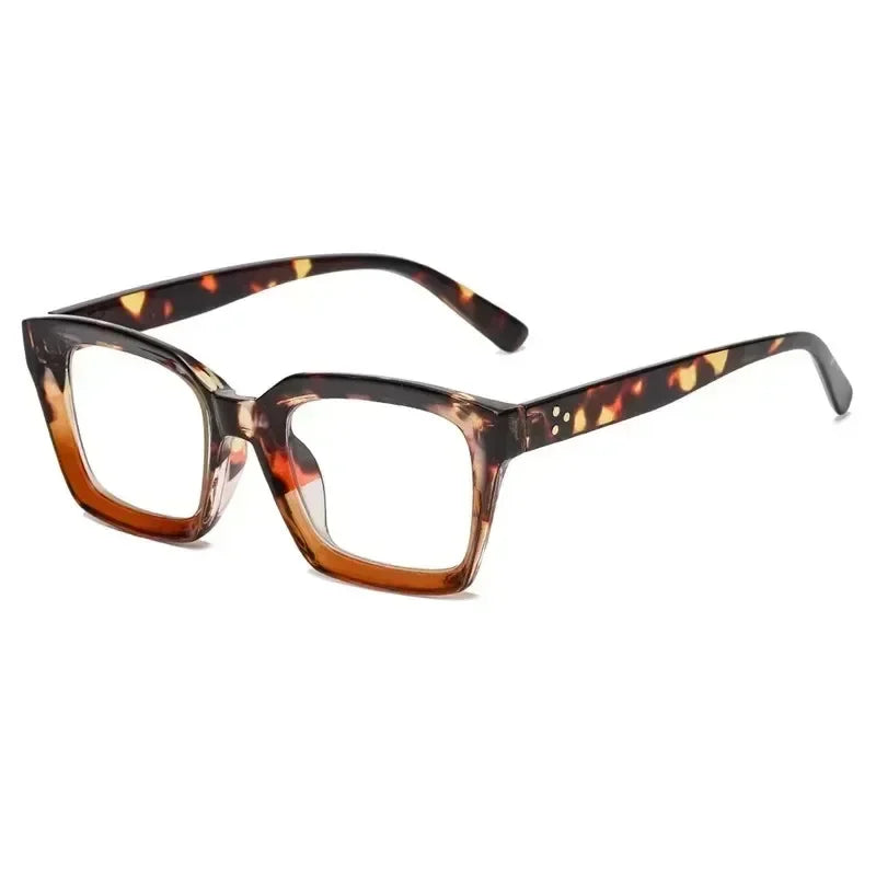 2025 Oversized Square Reading Glasses Men Women Portable Large Frame High-definition Presbyopia Eyeglasses Diopter 0~+ 3.5 Gafas