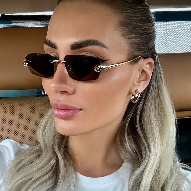 Anti-ultraviolet, Lightweight Metal-free Frame Sunglasses, Trendy And Stylish For Both Men And Women Car Sunglasses2520