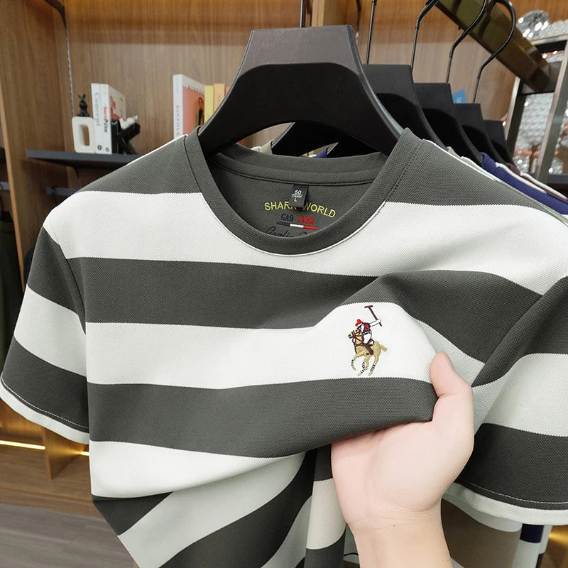 Round‑Neck Short‑Sleeve T‑Shirt