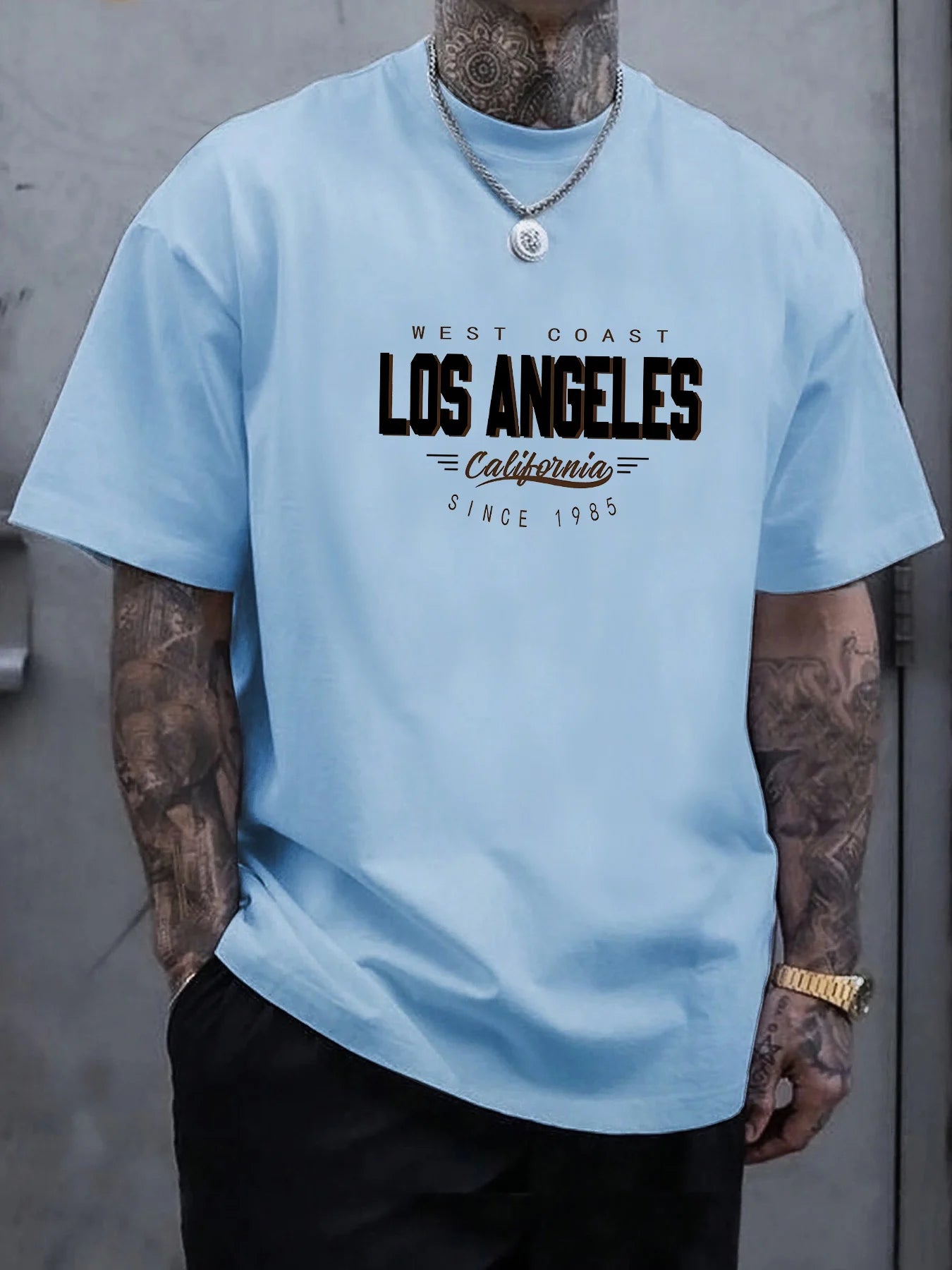 Los Angeles Letter T‑Shirt