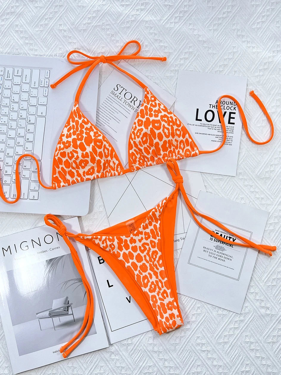 Leopard Micro Bikini