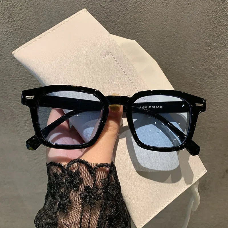 New Unisex Rectangle Vintage Sunglasses Design Retro Sun Glasses Female Lady Eyeglass Cat Eye Casual Goggles UV400 Очки