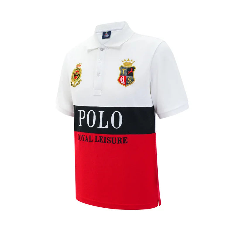 Classic Men Short Sleeve Polo Shirt 2026 New Golf Great Quality Oversize Men button Collar T-shirt US Size Clothing Manufacturer
