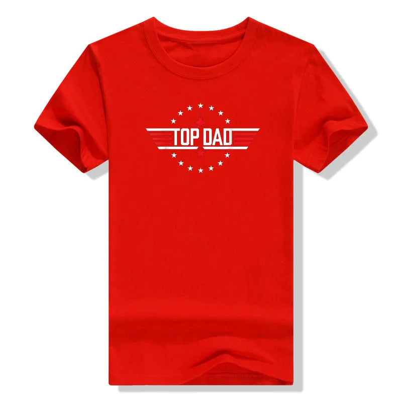 Top Dad Father’s Day T‑Shirt – Custom Men’s Graphic Tee for Christmas & Birthday Gifts