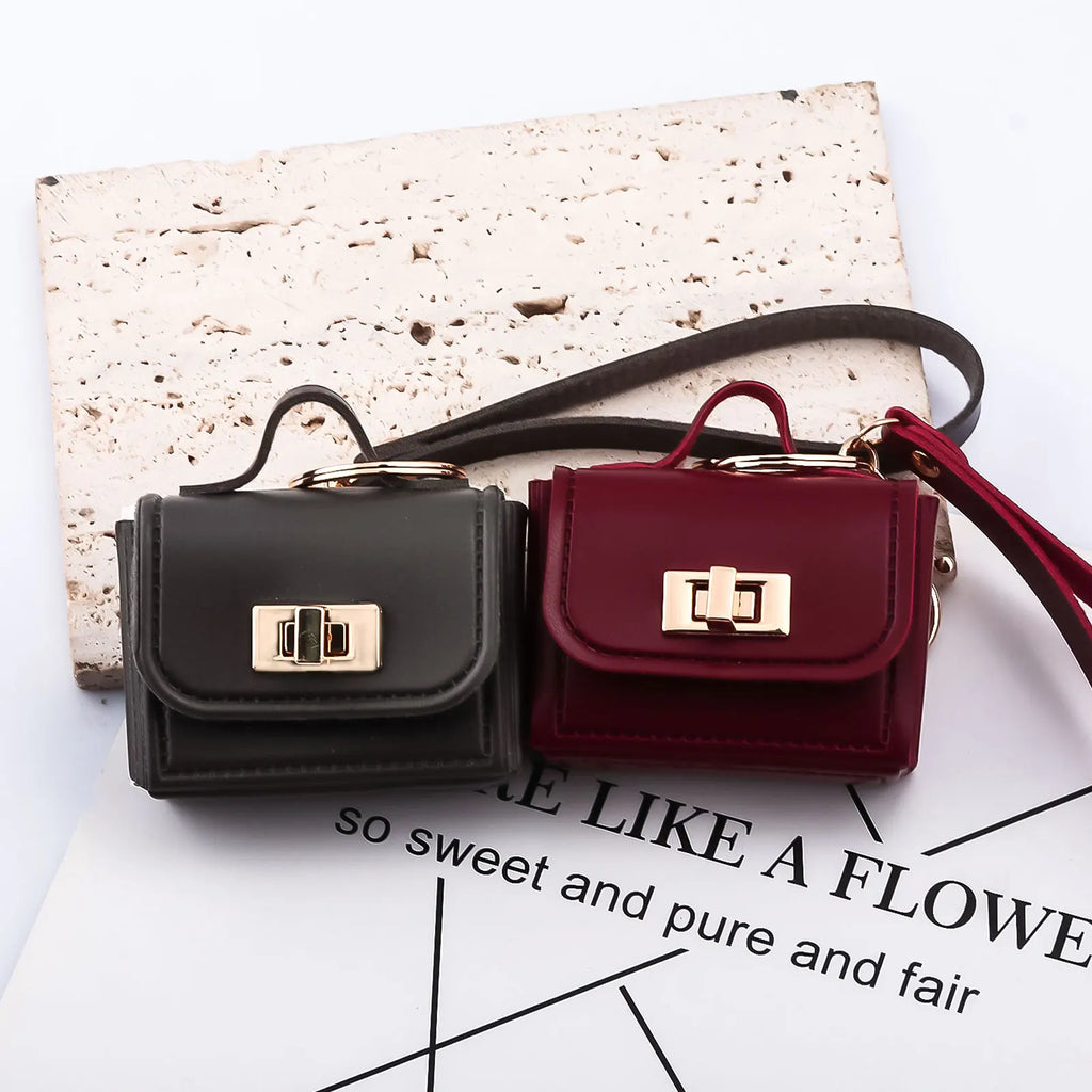 Korea Cute Mini Bags Bag Charms Colorful Pendant Kawaii Keychain for Women Simple Casual Bag Accessories Gift брелок для ключей