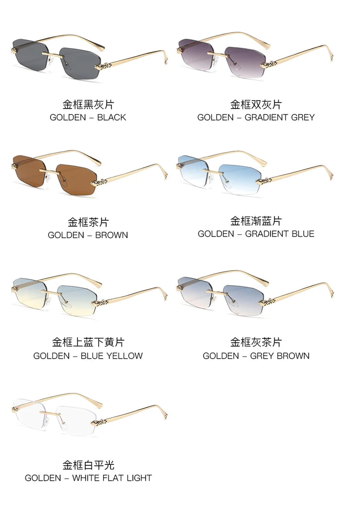 Anti-ultraviolet, Lightweight Metal-free Frame Sunglasses, Trendy And Stylish For Both Men And Women Car Sunglasses2520