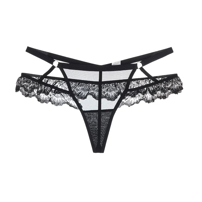 Seamless Lace Hollow‑Out G‑String