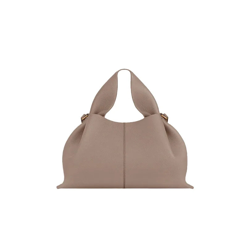 Fashion Women Dumpling Bags Luxury Leather Versatile Solid Color Female Shopping Crossbody Bag 2025 New Design