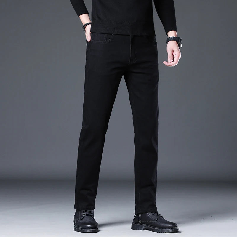 Stretch Regular‑Fit Jeans