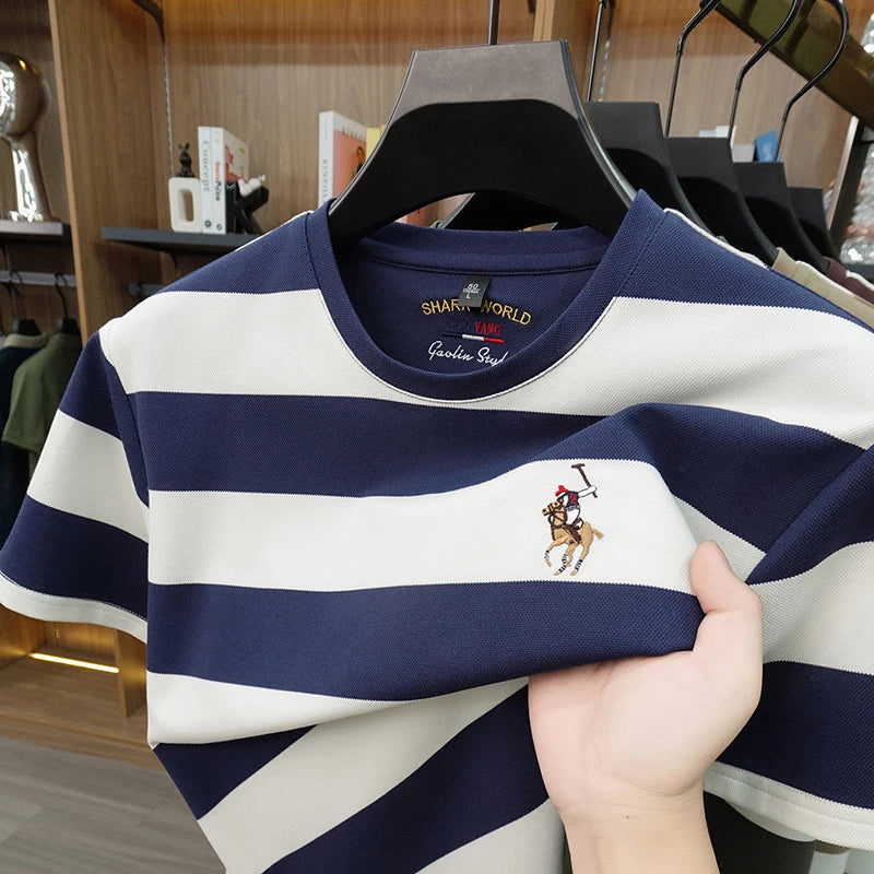 Round‑Neck Short‑Sleeve T‑Shirt