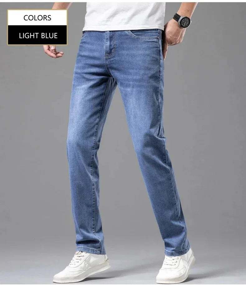Summer Stretch Gray Jeans