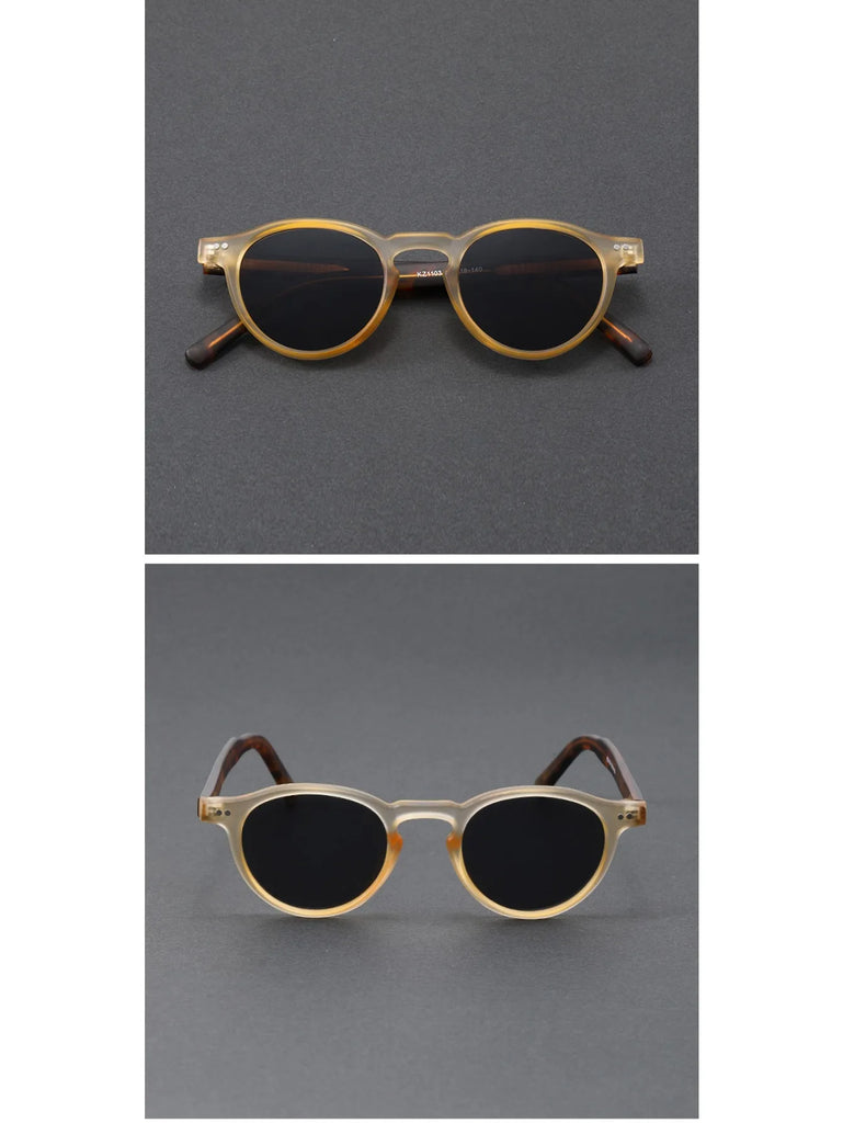 polarized sunglasses men TR90 frame acetate fashion sun glasses women unisex trend decoration European style grey brown