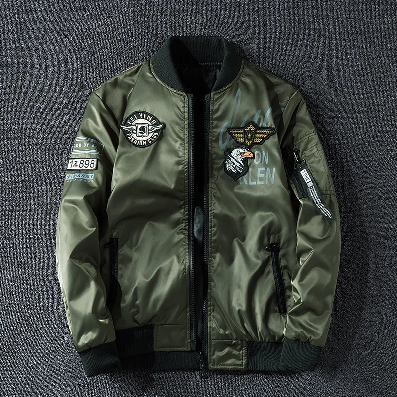 Double‑Sided Baseball Jacket