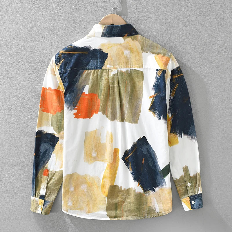 Tie‑Dye Casual Shirt