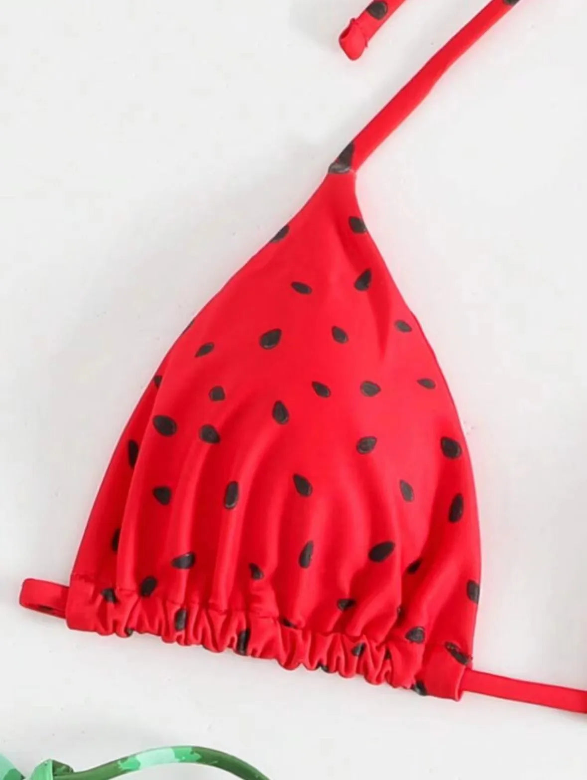 Cute Watermelon Print Micro Bikini