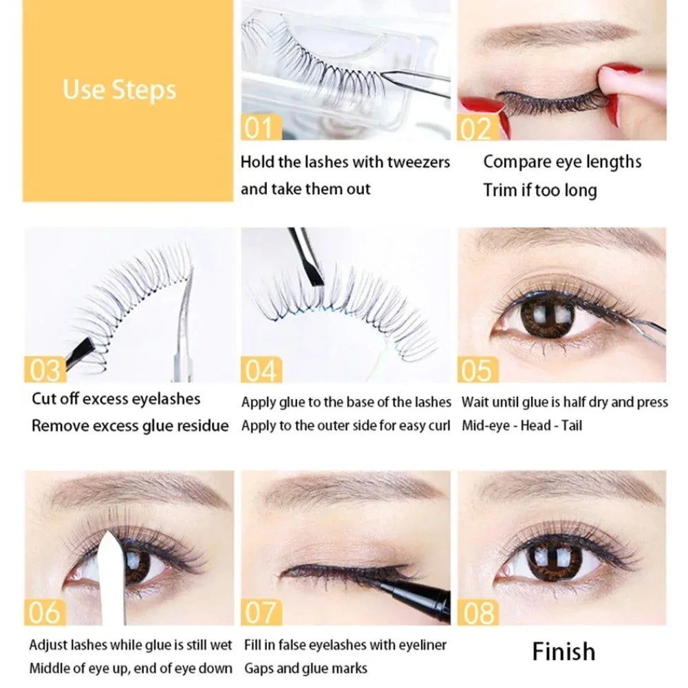 Eyelash Extension Training Head & Lashes Pack – Professional Practice Mannequin for Lash Extension Training