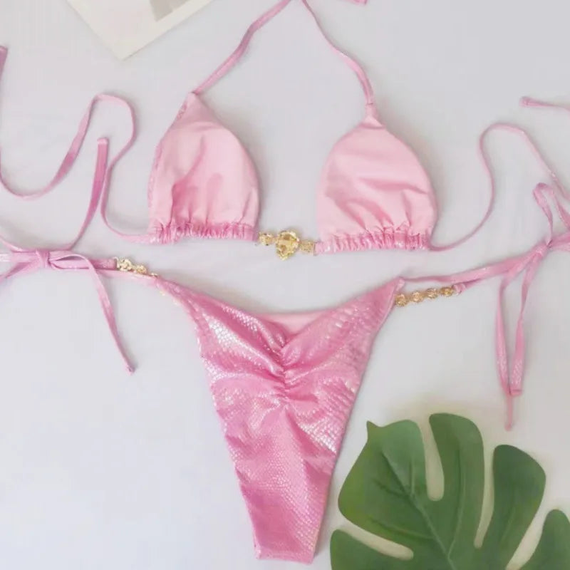 Women’s 2026 Sexy Brazilian Bikini Set