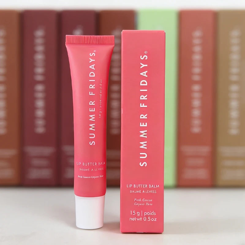 Moisturizing Lip Balm Gloss – Hydrating, Mirror‑Shine Lip Oil in Vanilla, Pink Sugar & Pink Guava