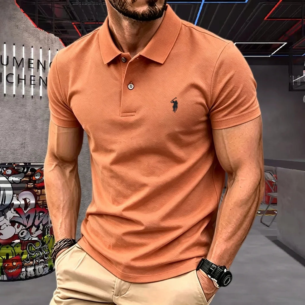 Men’s 100% Pure Cotton Luxury Polo Shirt