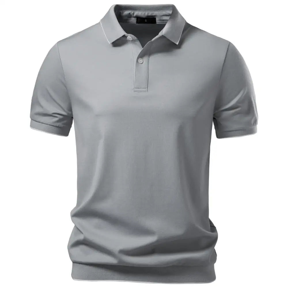 AIOPESON Old Money Polo Shirt for Men