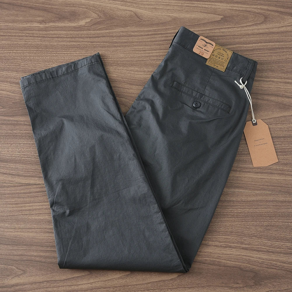 Retro Slim Chino Pants