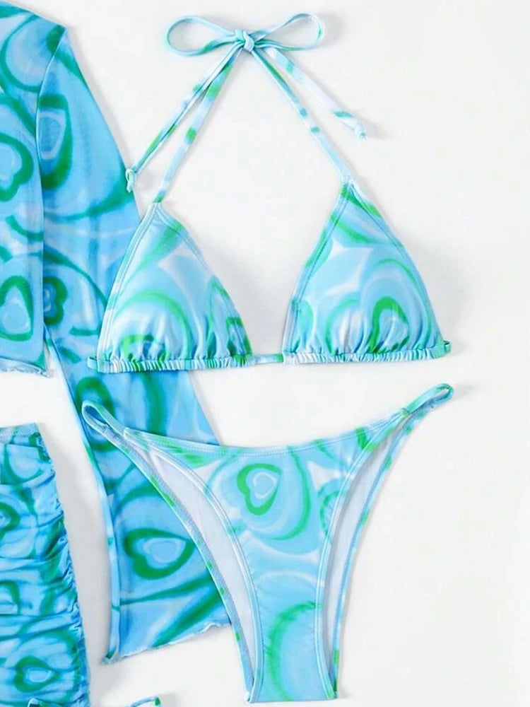 4‑Piece Bikini Set