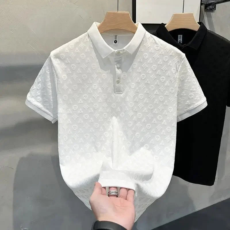 Hollow Polo Shirt