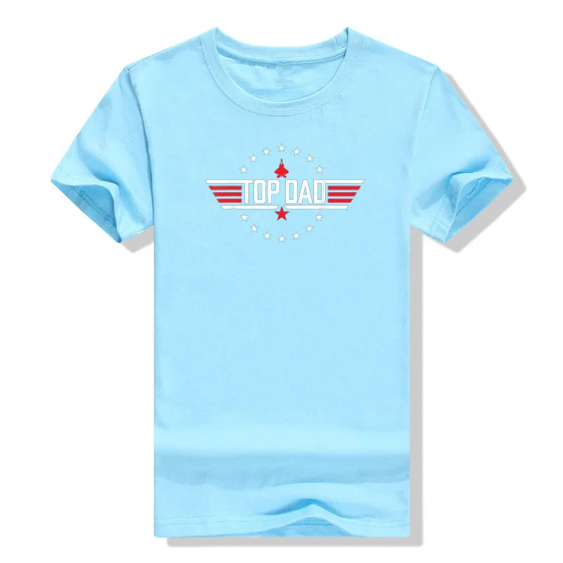 Top Dad Father’s Day T‑Shirt – Custom Men’s Graphic Tee for Christmas & Birthday Gifts