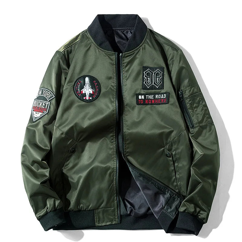 Double‑Sided Baseball Jacket