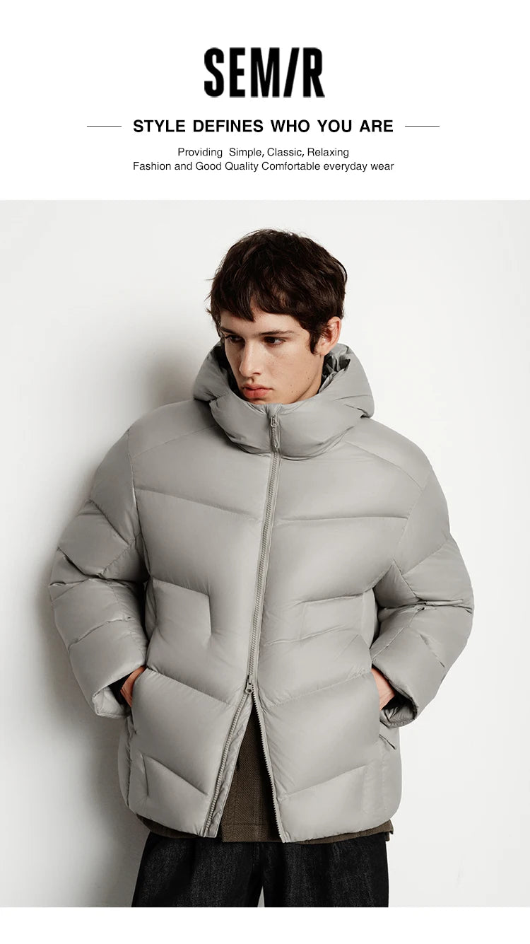 Semir Hooded Down Jacket