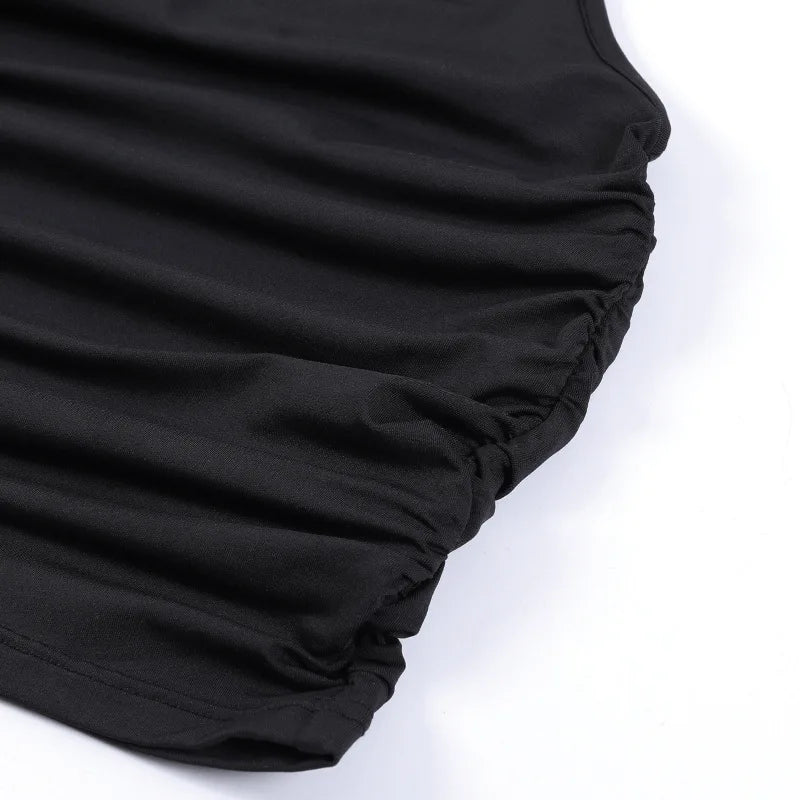Women’s Backless Halter Crop Top – Sexy Off‑Shoulder Y2K Sleeveless Summer Tank for Club & Casual Wear