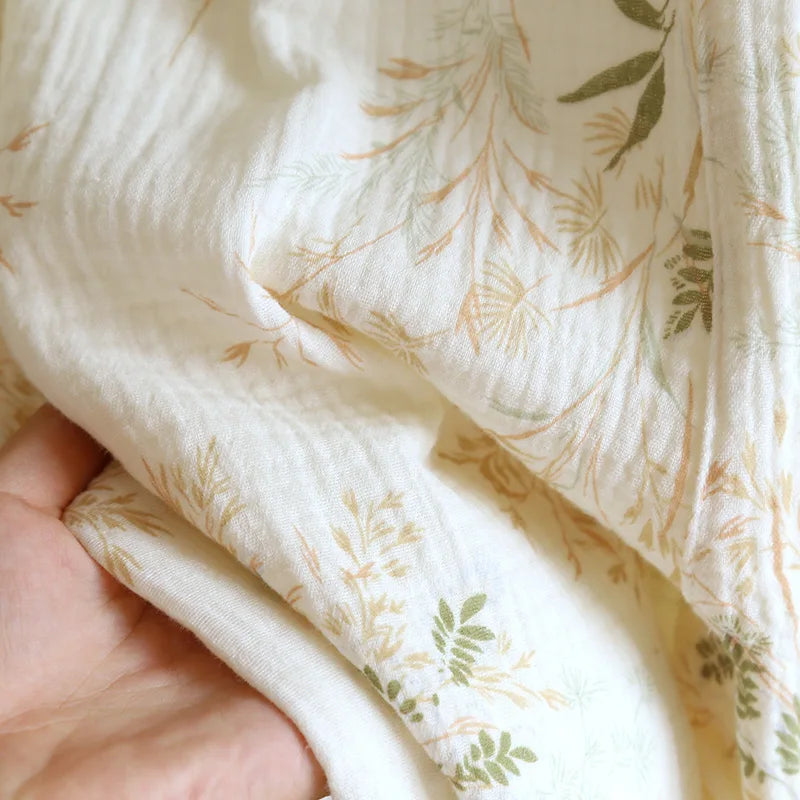 crepe long‑sleeve pajama set